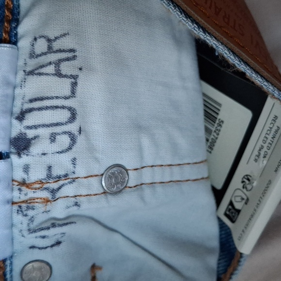 Levi's 501 High Rise Shorts Oxnard Athens Sz 27 Nwt - Picture 12 of 16